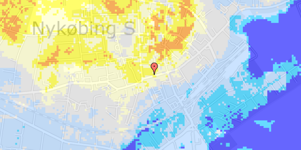 Ekstrem regn på Algade 25