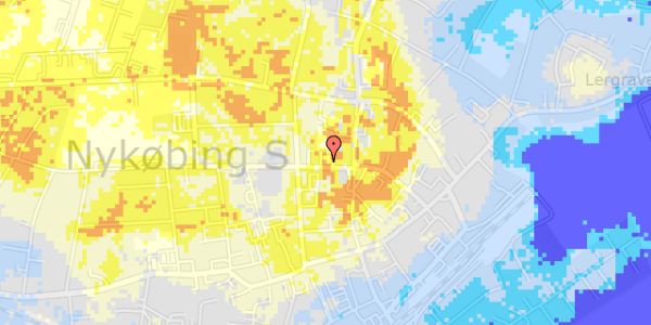 Ekstrem regn på Billesvej 8B, st. 