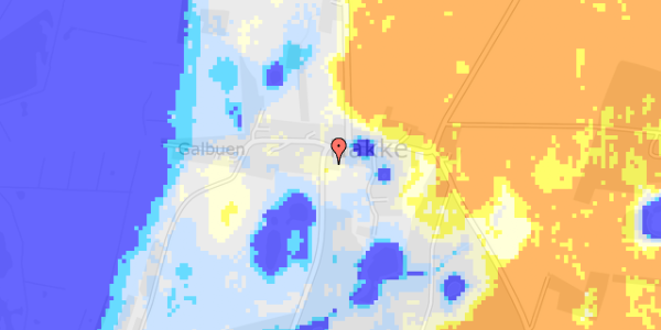 Ekstrem regn på Bygaden 19