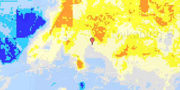 Ekstrem regn på C C Iversens Vej 10