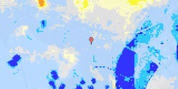 Ekstrem regn på Dr Schadsvej 14