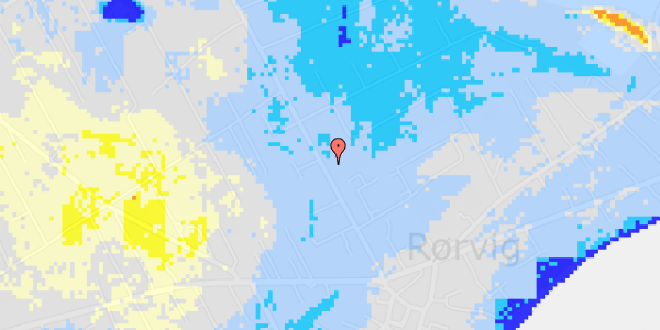 Ekstrem regn på Dybesøvej 22