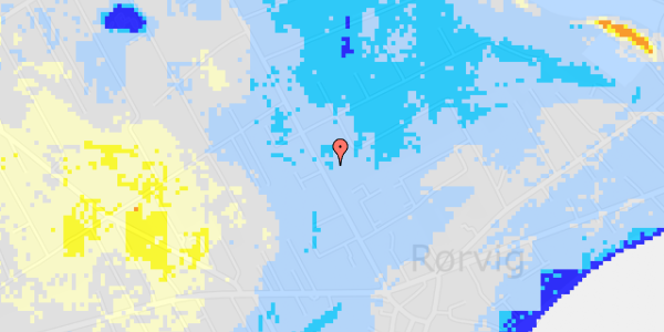 Ekstrem regn på Dybesøvej 24