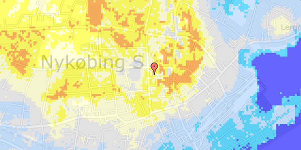 Ekstrem regn på Grundtvigsvej 10