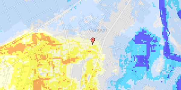 Ekstrem regn på Hesseløvej 16