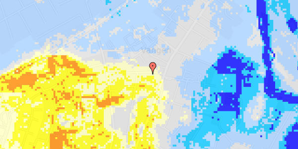 Ekstrem regn på Hesseløvej 24