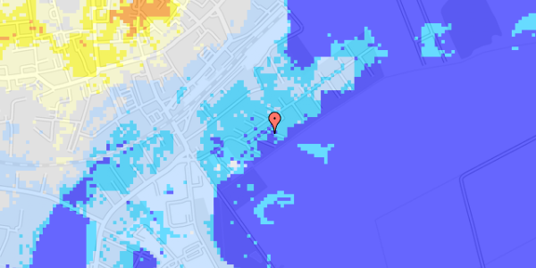 Ekstrem regn på Kingosvej 32