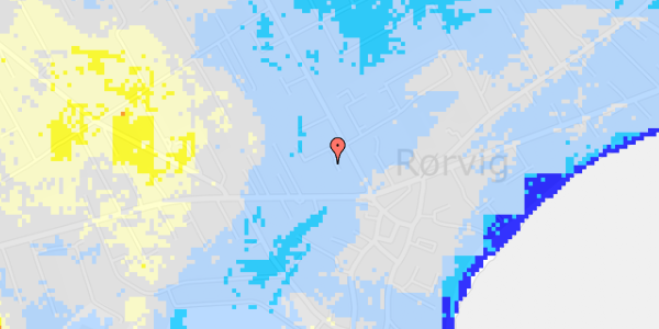 Ekstrem regn på Kærsangervej 1D