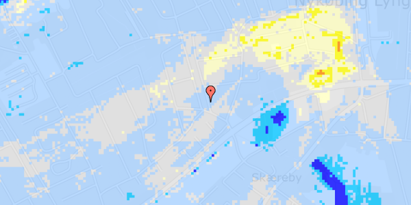 Ekstrem regn på Laur Nielsensvej 1