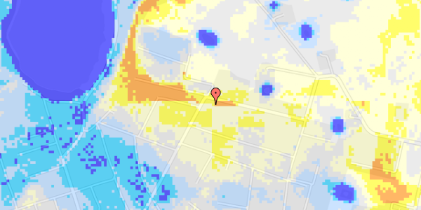 Ekstrem regn på Lokkemosevej 32