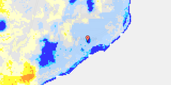 Ekstrem regn på Nakkehage Strandvej 29