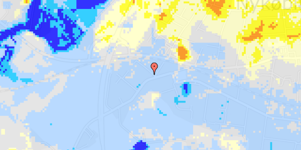 Ekstrem regn på Nyledsbakken 16