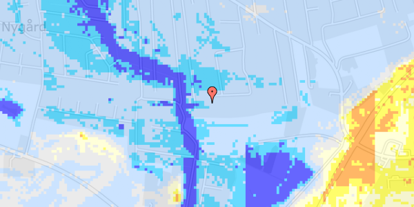 Ekstrem regn på Ralstien 31