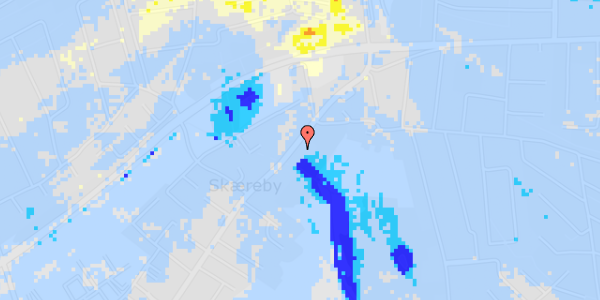 Ekstrem regn på Rørvigvej 110