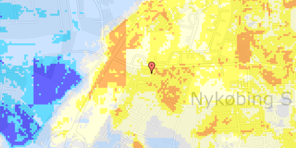 Ekstrem regn på Torshaven 14, st. th