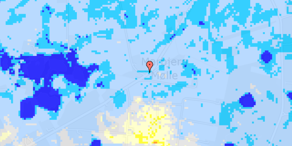 Ekstrem regn på Allindelillevej 25