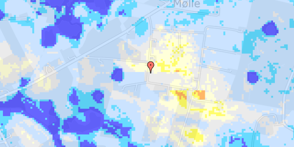 Ekstrem regn på Allindemagle Huse 53