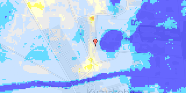 Ekstrem regn på Bjergvej 24