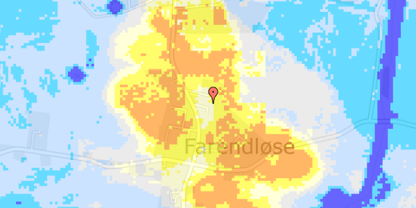 Ekstrem regn på Brendetoften 5