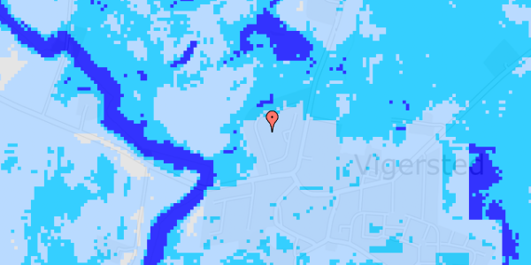 Ekstrem regn på Degnebakken 10