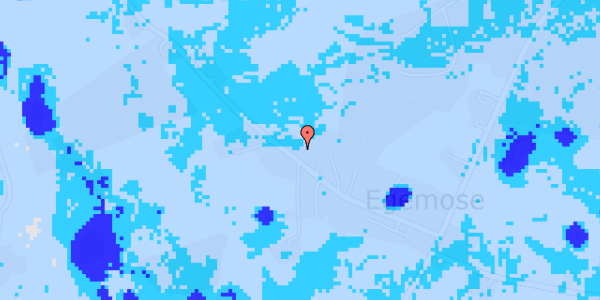 Ekstrem regn på Egemosevej 19