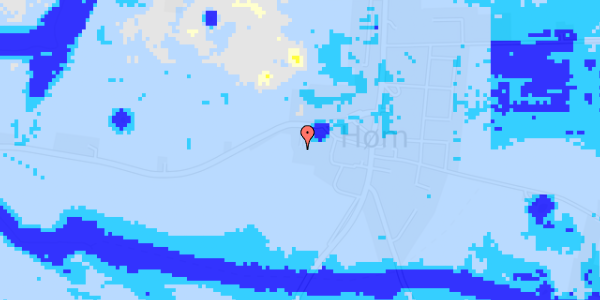 Ekstrem regn på Englerupvej 13