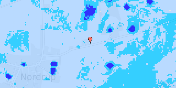 Ekstrem regn på Giesegårdvej 15