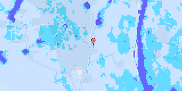 Ekstrem regn på Gyrstinge Skovhuse 40