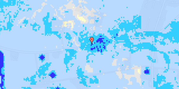 Ekstrem regn på Gyrstingevej 90