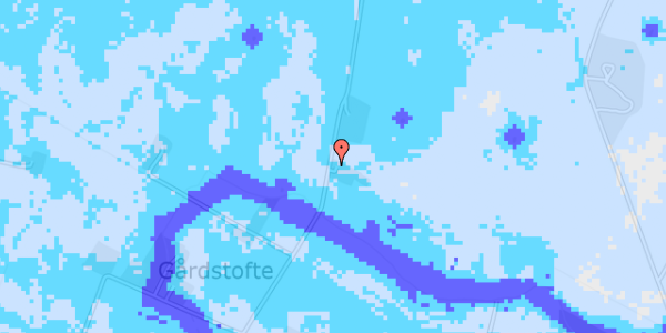 Ekstrem regn på Gårdstofte 50