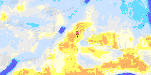 Ekstrem regn på Haraldstedvej 37