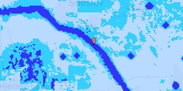 Ekstrem regn på Haslevvej 325