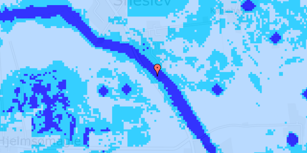 Ekstrem regn på Haslevvej 327