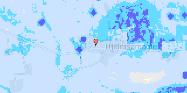 Ekstrem regn på Hjelmsømaglevej 44