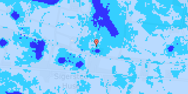 Ekstrem regn på Hjortholmvej 27