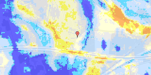 Ekstrem regn på Humleorevej 48