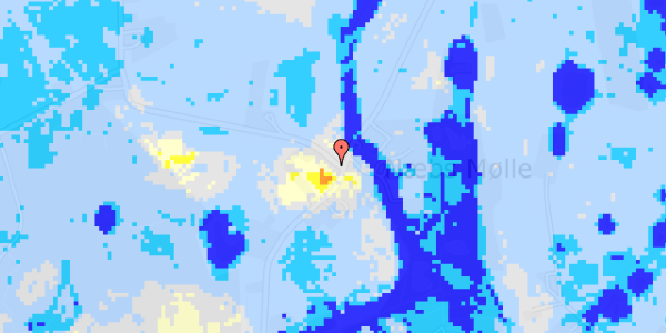 Ekstrem regn på Høedvej 1