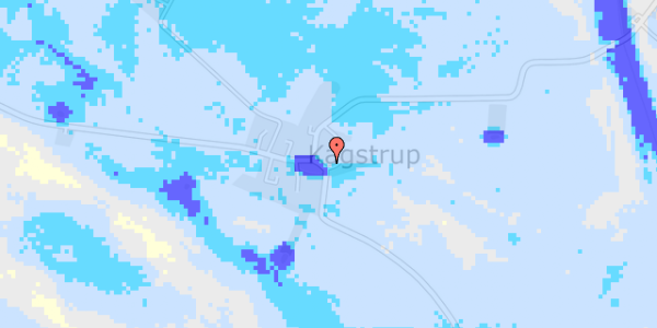 Ekstrem regn på Kagstrupvej 77