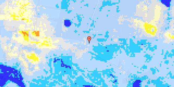 Ekstrem regn på Kastrupvej 62