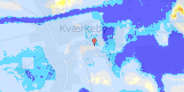 Ekstrem regn på Kirkevej 24