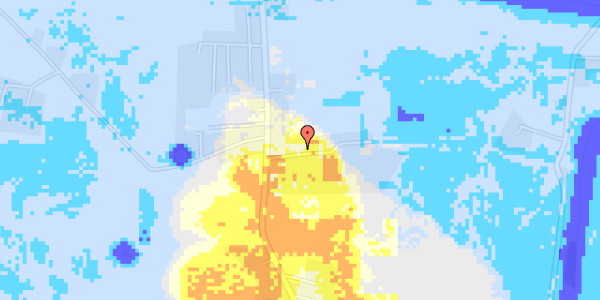 Ekstrem regn på Kløvermarken 7