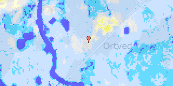 Ekstrem regn på Nebsmøllevej 22