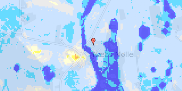 Ekstrem regn på Nebsmøllevej 106