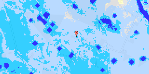 Ekstrem regn på Nyvangsvej 33