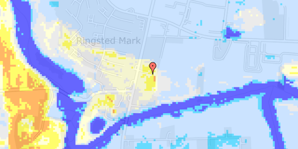 Ekstrem regn på Næstvedvej 223A