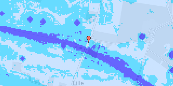 Ekstrem regn på Næstvedvej 356