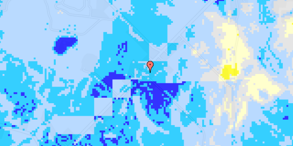 Ekstrem regn på Roskildevej 396