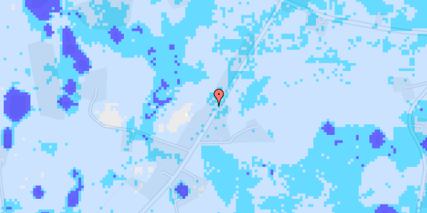 Ekstrem regn på Roskildevej 541