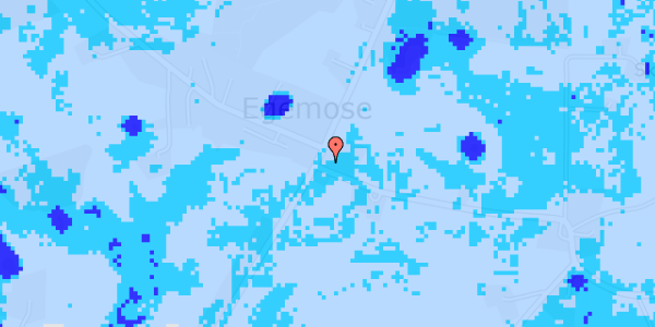 Ekstrem regn på Roskildevej 570