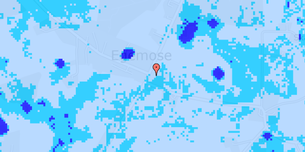 Ekstrem regn på Roskildevej 572, 1. 